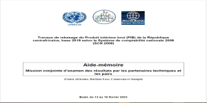 ICASEES : Publication de l’aide-mémoire sur les travaux de rebasage du PIB, base 2019 selon le SCN 2008