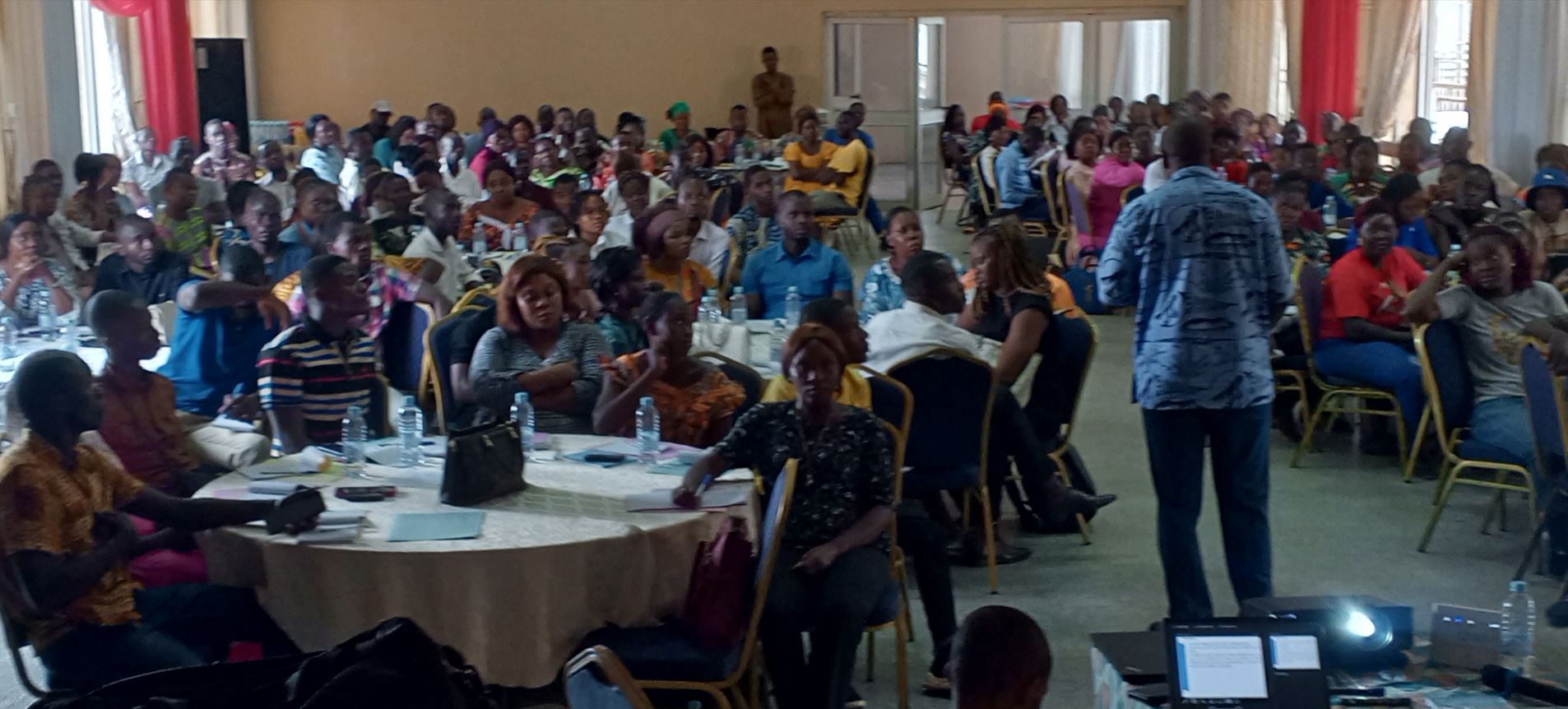 Démarrage de la formation des enquêteurs dans le cadre de l&#039;Enquête Nationale sur la Sécurité Alimentaire et la Nutrition (ENSA), 03 mars 2025 à l&#039;Hôtel Oubangui.