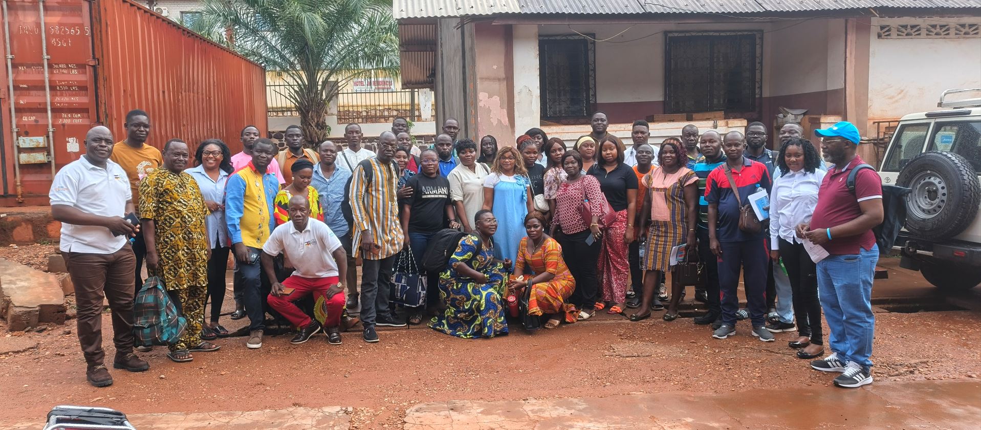 Photo de famille des participants