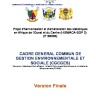  P180085, HISWACA - Cadre General Commun de Gestion Environnementale et Sociale (CGCGES)_Rapport provisoire